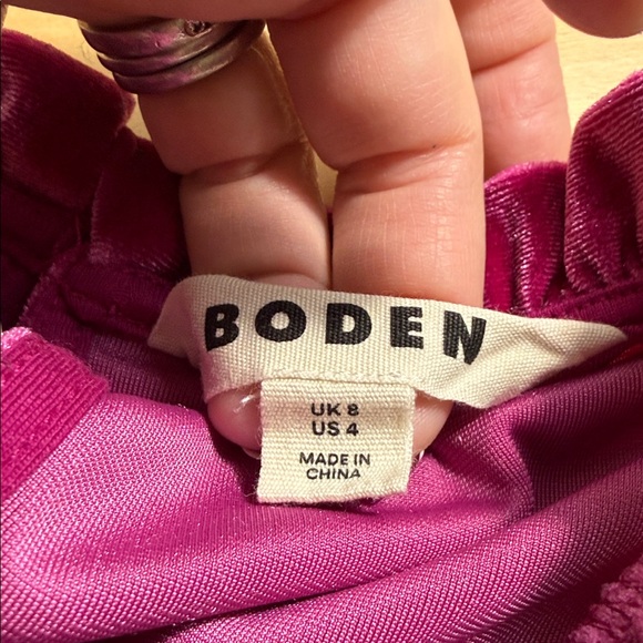 BODEN HOLIDAY BLOUSE  US 4 - Picture 6 of 7
